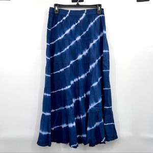 🆕Generation Love Dalia Indigo Blue White
Tie Dye 100% Cotton Skirt New York NWT